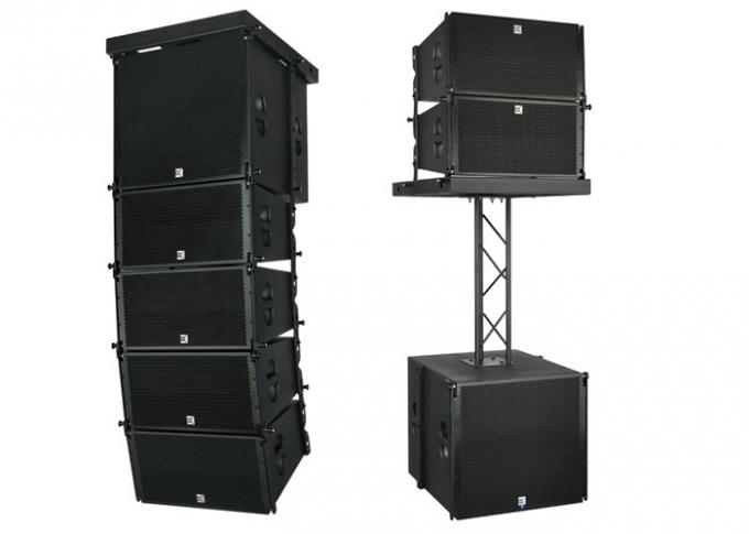 Υπέρ τροφοδοτημένο το DJ σύστημα σειράς γραμμών κιβώτιο ομιλητών 10 ίντσας, σύστημα ομιλητών στηλών